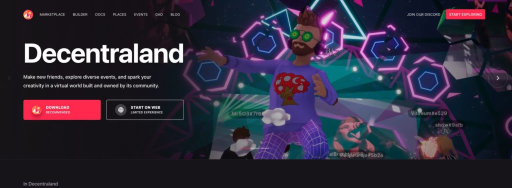 Decentraland: Exploring the Potential of Virtual Worlds and Metaverses in Web3 Marketing?